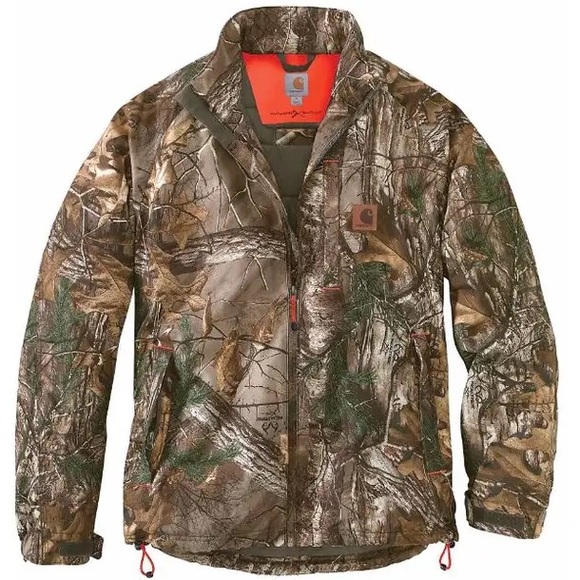 Carhartt Men's 8 Point Zip-Up Jacket3XLWoodland Green, Real